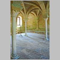 Fontfroide, Skizze Jochen Jahnke, Wikipedia, Kapitelsaal.JPG